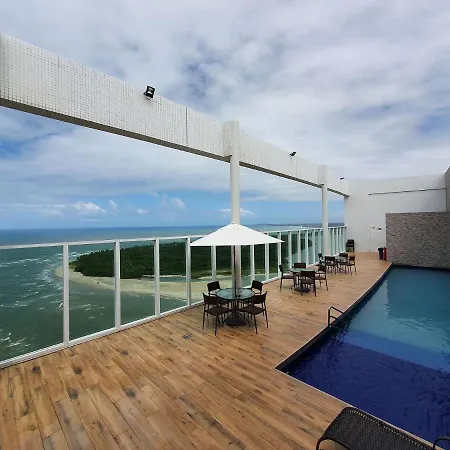 Flat Recife/Paiva Beira Mar Frente P/ Ilha Do Amor Exterior photo